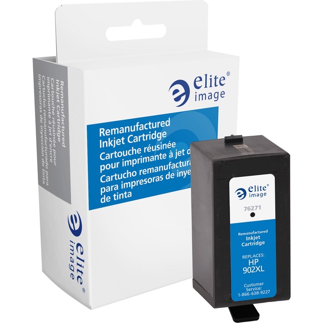 Elite Image Remanufactured Toner Cartridge - Alternative for HP 902XL - Black