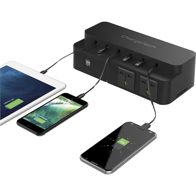 ChargeTech Power Strip Charging Station