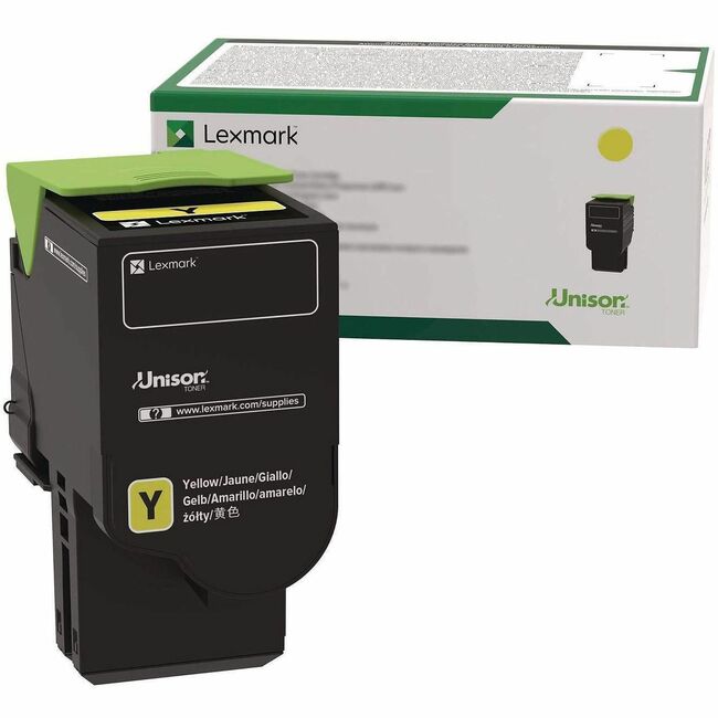 Lexmark Yellow Extra High Yield Return Programme Toner Cartridge