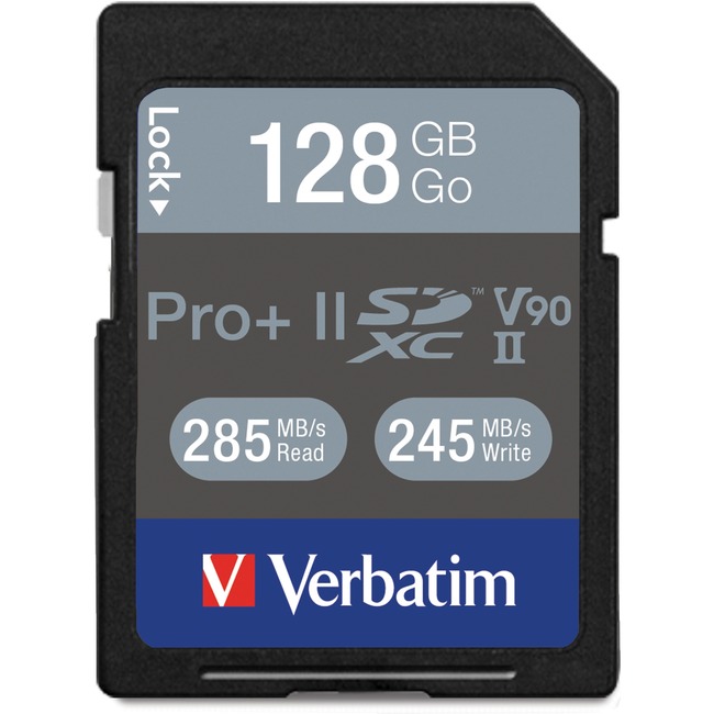 Verbatim Pro II Plus 128 GB SDXC