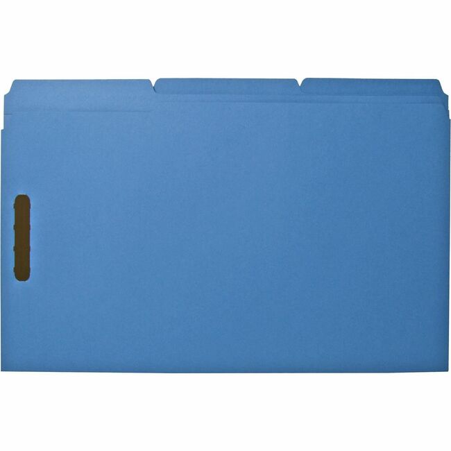 Business Source 2-ply Tab Legal Fastener Folders