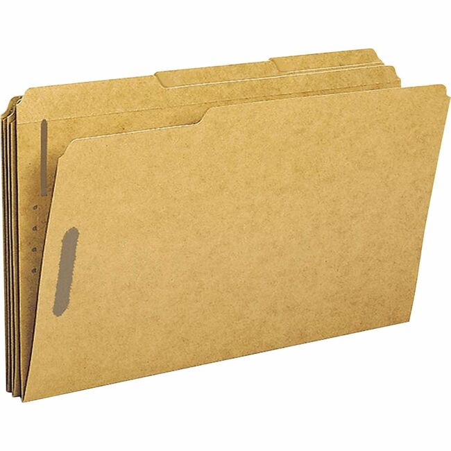 Business Source 2-Ply Tab Kraft Fastener Folders