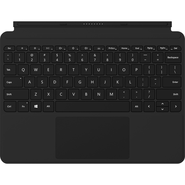 MICROSOFT Signature Type Cover Keyboard/Cover Case Tablet - Black - MicroFiber - 6.90" (175.26 mm) Height x 9.65" (245.11 mm) Width x 0.33" (8.38 mm) Depth