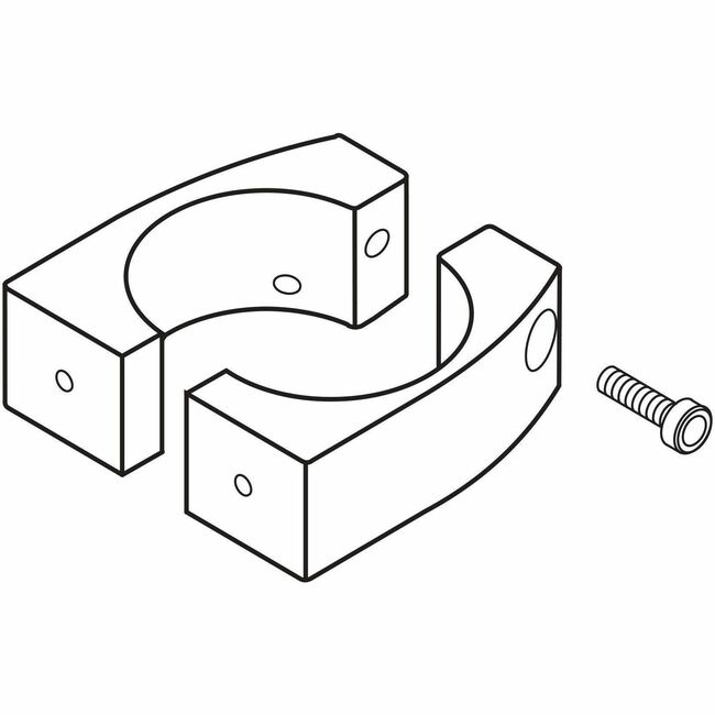 Ergotron DS100 Split Pole-Mount Bracket