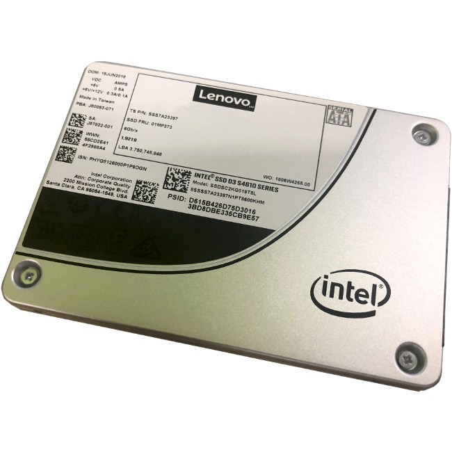 Lenovo D3-S4610 240 GB Solid State Drive - 2.5" Internal - SATA (SATA/600) - Mixed Use