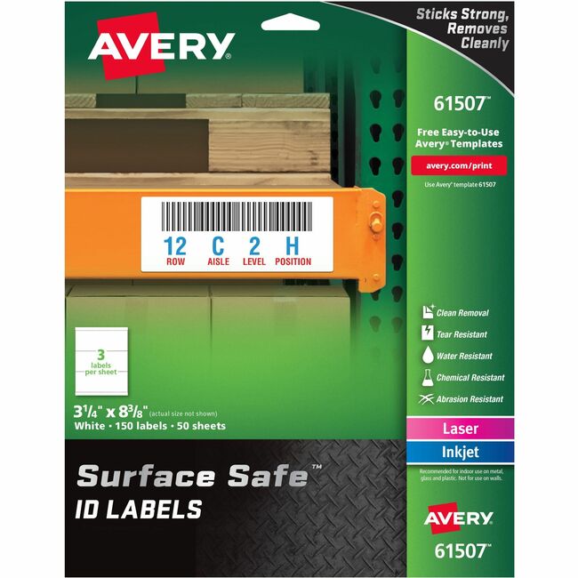 Avery® Surface Safe ID Labels