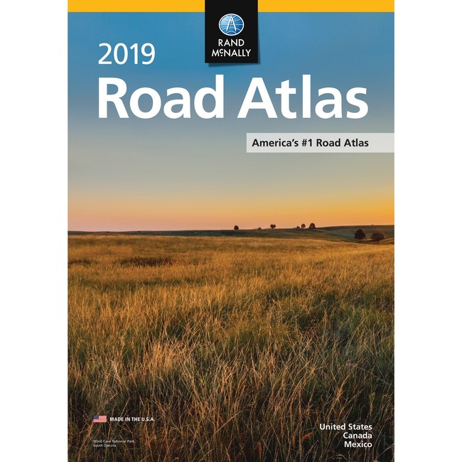 Rand McNally North American Road Atlas Reference Printed Book