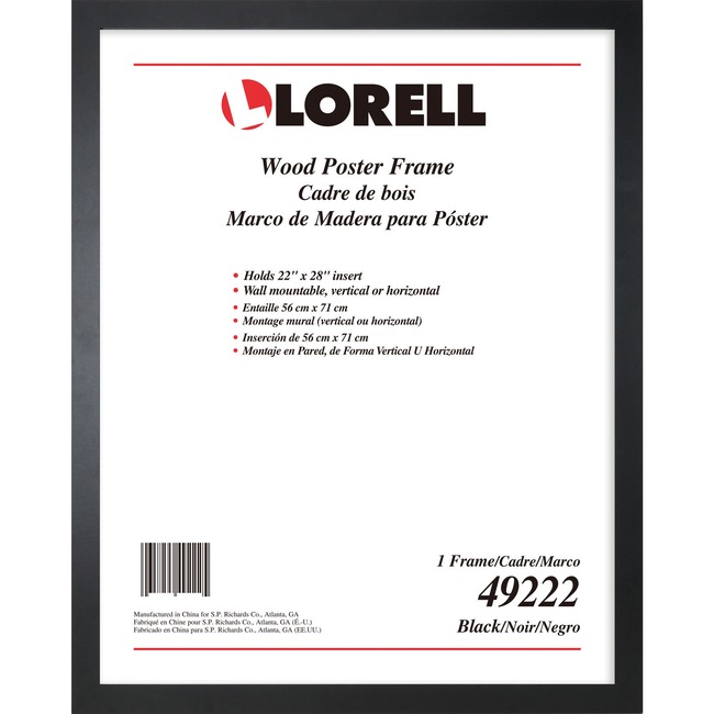 Lorell Solid Wood Poster Frame