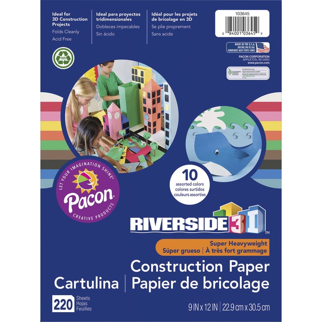 Riverside 3D Construction Paper