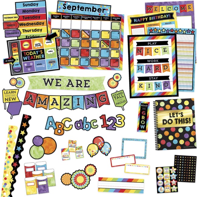 Carson-Dellosa Celebrate Learning Variety Decor Set