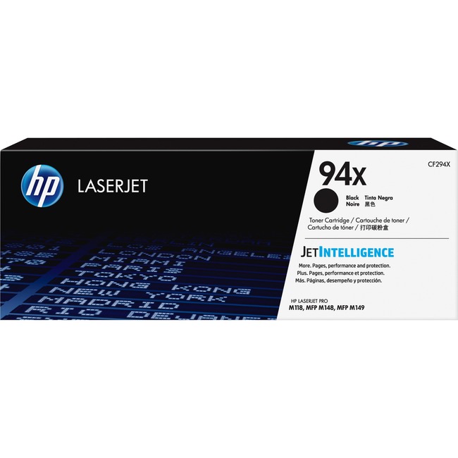 HP 94X BLACK LASERJET TONER CRT HP 94X BLACK LASERJET TONER CRTG