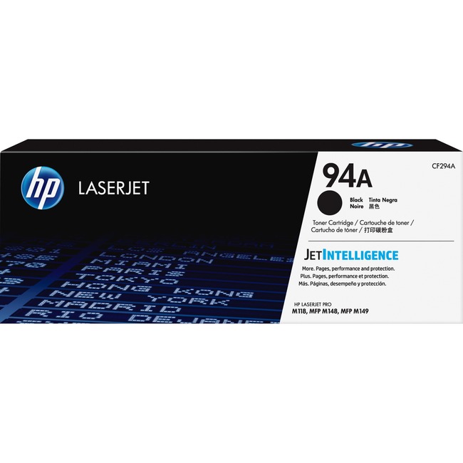 HP 94A BLACK LASERJET TONER CRT HP 94A BLACK LASERJET TONER CRTG