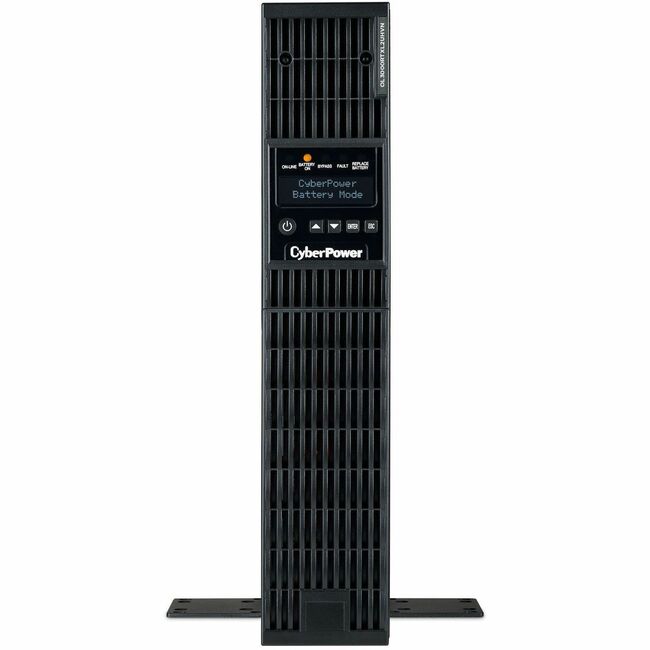 Onduleur On-Line à Double Conversion CyberPower Smart App Online OL3000RTXL2UHVN - 3 kVA/2,70 kW - 2U Rack/Tour - 4 Heure(s) Recharge - 3,50 Minute(s) Stand-by - 120 V AC, 230 V AC Entr&eacute;e - 200 V AC, 208 V AC, 220 V AC, 230 V AC, 240 V AC Sortie -