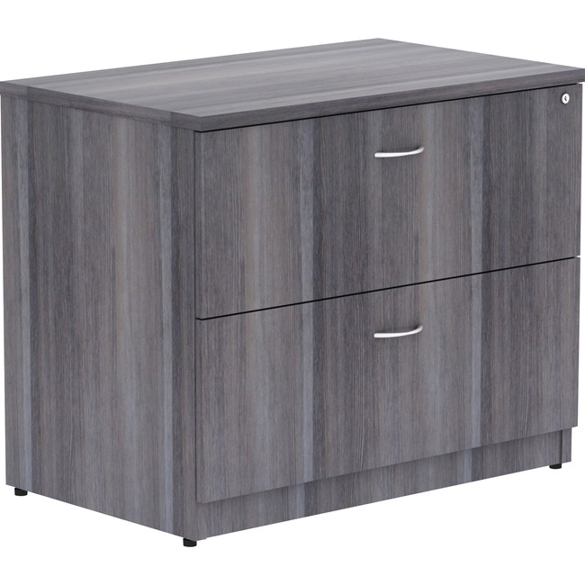 Lorell Essentials Weathered Charcoal Lateral File