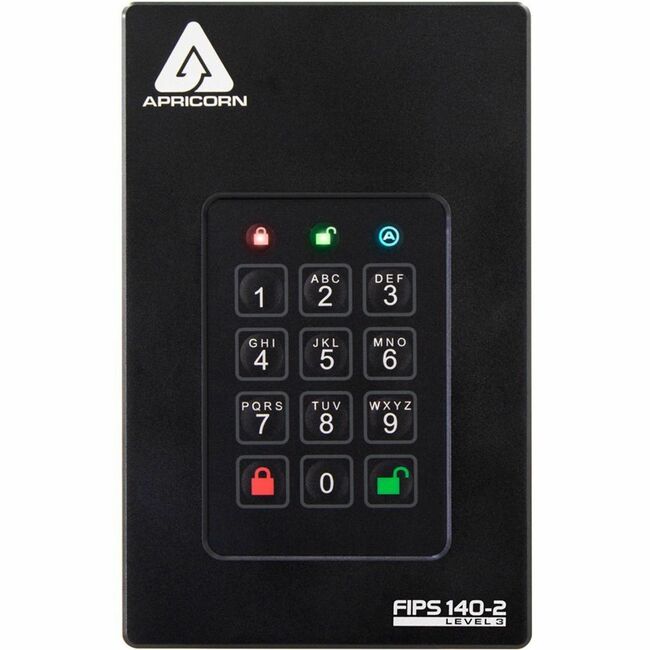 Apricorn Aegis Fortress L3 Solid State Drive