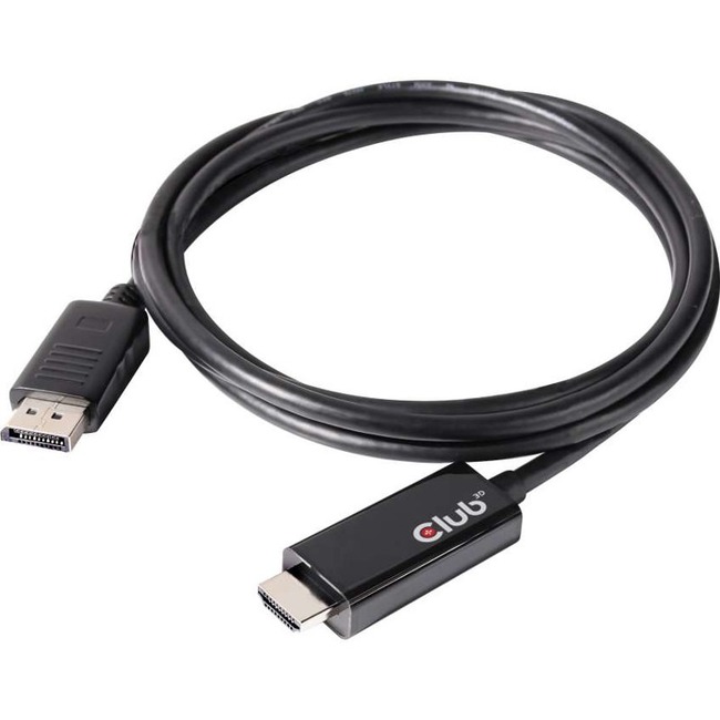 Кабель для монитора, AV-кабель или адаптер Club 3D DisplayPort 1.4 Cable To  HDMI 2.0b Active Adapter Male/Male 2m/6.56 ft - 394993645330 - купить на  .com (США) с доставкой в Украину