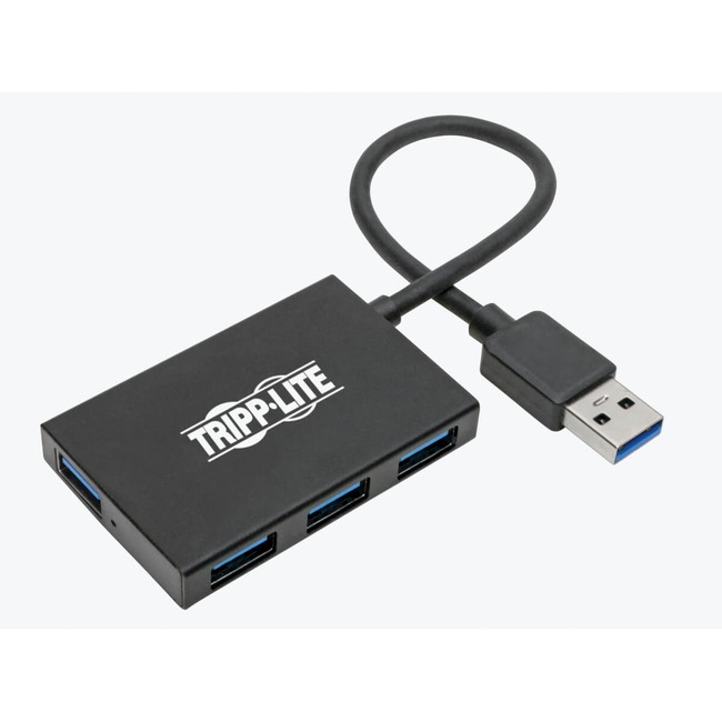 Tripp Lite USB 3.0 SuperSpeed Slim Hub, 5 Gbps - 4 USB-A Ports
