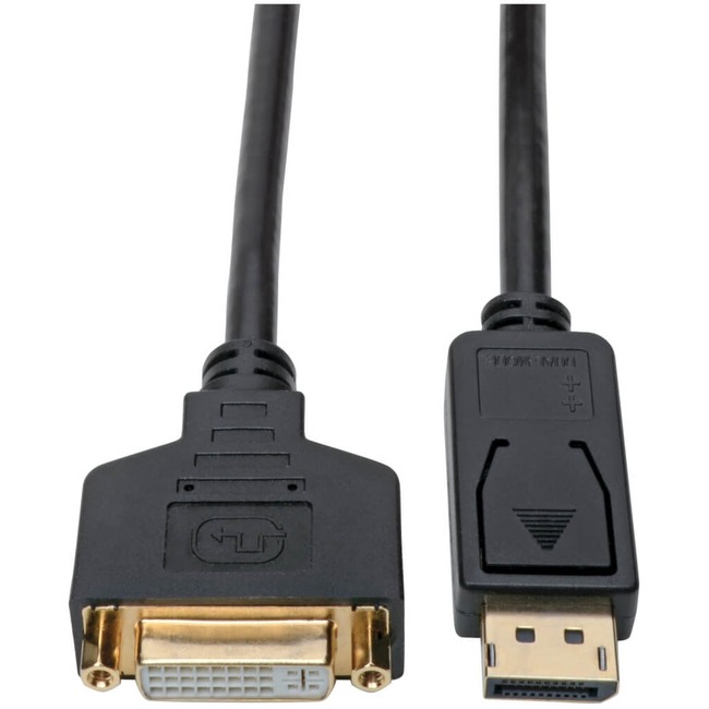 DISPLAYPORT TO DVI CABLE ADAPTER BLK 1FT