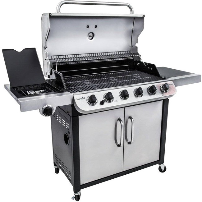 NEW Char-Broil 463274619 Performance Series 6-Burner Gas Grill CB 6B Char-broil Performance Series 6-burner Gas Grill With Stainless Steel Cabinet