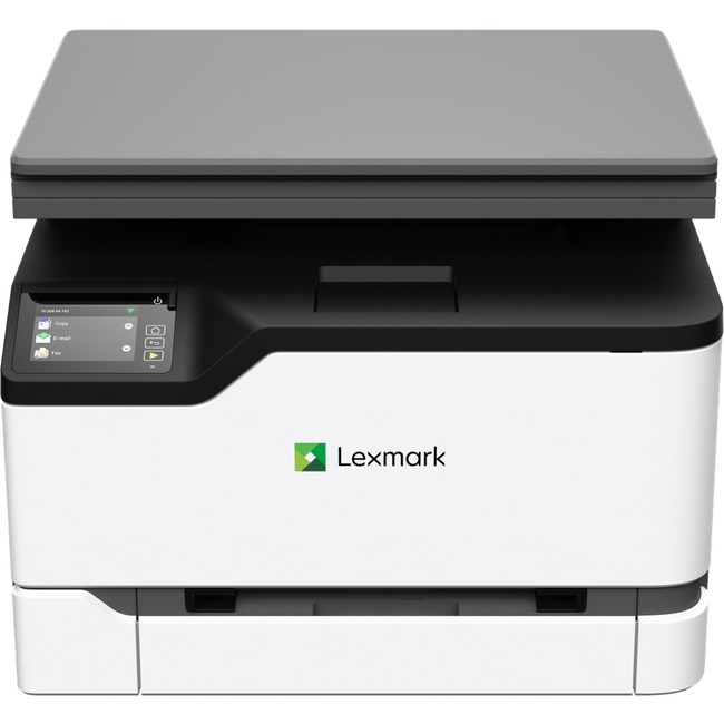 Lexmark MC3224dwe Laser Multifunction Printer - Color - Copier/Printer/Scanner - 24 ppm Mono/24 ppm Color Print - 600 x 600 dpi Print - Automatic Duplex Print - 600 dpi Optical Scan - 251 sheets Input - Fast Ethernet - Wireless LAN