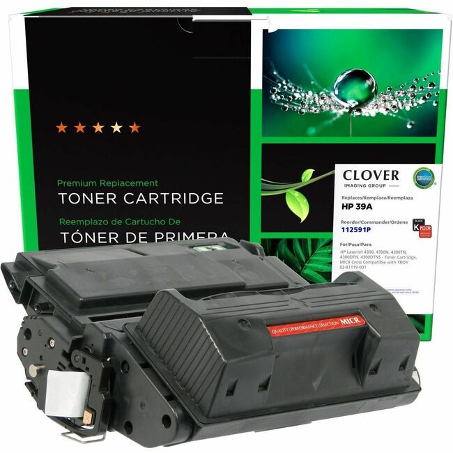 CIG Remanufactured MICR Toner Cartridge for HP Q1339A, TROY 02-81119-001