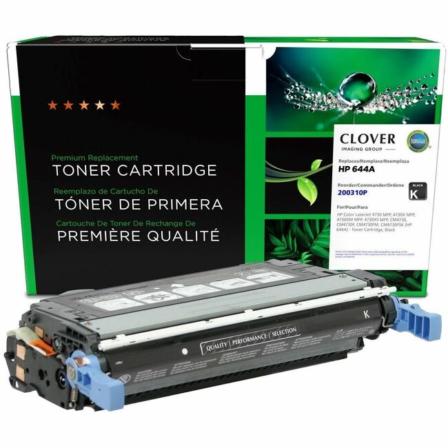 CIG Remanufactured Black Toner Cartridge for HP 644A (Q6460A)