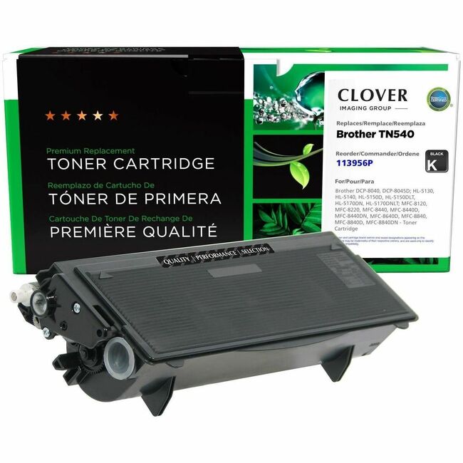 CIG Remanufactured Toner Cartridge for Brother TN540