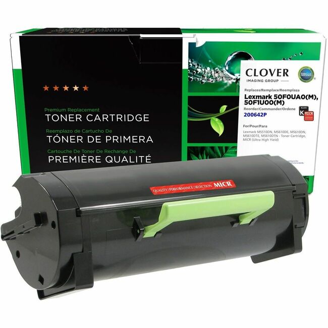 CIG Remanufactured Ultra High Yield MICR Toner Cartridge for Lexmark MS510/MS610