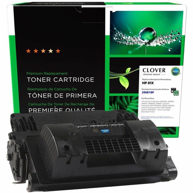 CIG Remanufactured Laser Cartridge (HP 81X(J)) Extended Yield Black