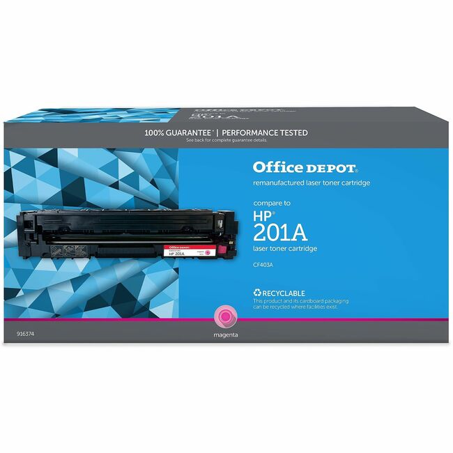 Clover Remanufactured Magenta Toner Cartridge for HP 201A (CF403A)