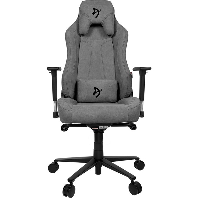 Arozzi Vernazza Gaming Chair - For Gaming - Metal, Fabric, Aluminum - Ash