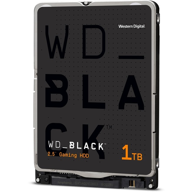 Western Digital Black WD10SPSX 1 TB Hard Drive - 2.5" Internal - SATA (SATA/600) - Desktop PC, Notebook, Gaming Console Device Supported - 7200rpm - 5 Year Warranty
