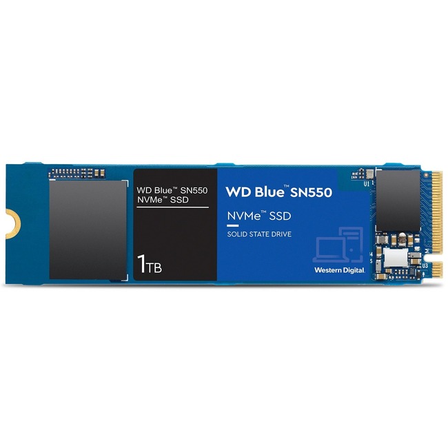 Blau Western Digital SN550 1 TB High-Performance M,2 PCIe NVME SSD