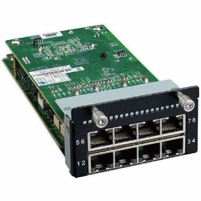 Advantech 8 Ports 1GbE RJ45 Thumbscrew Type