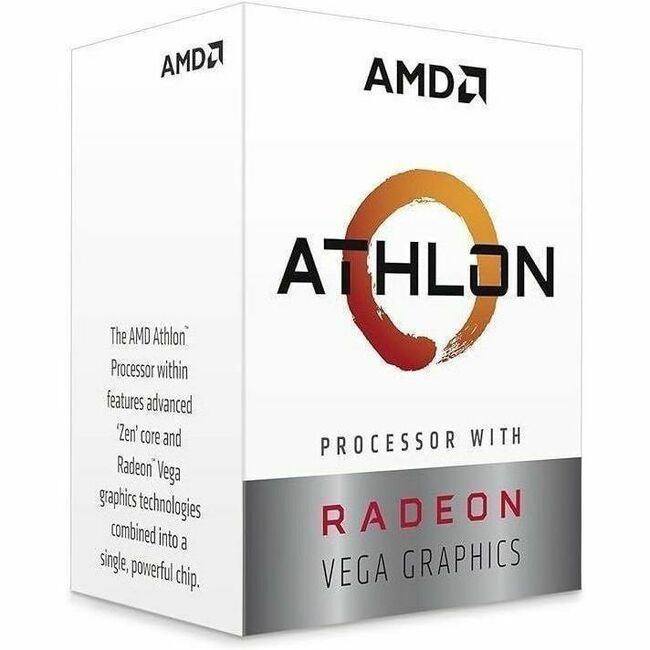 AMD Athlon 3000G 2-Core Processor w/Radeon Graphics