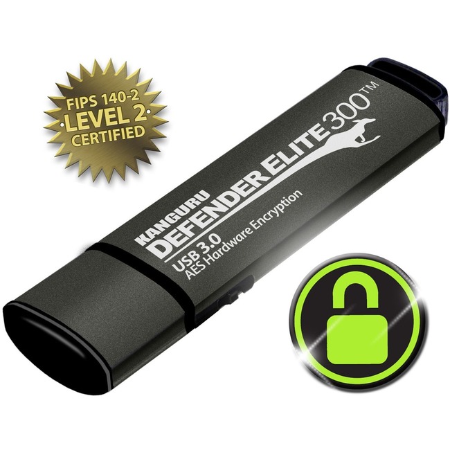 Kanguru 256GB Defender Elite 300 Flash Drive