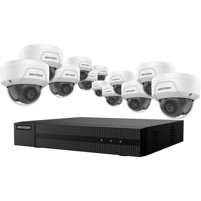 Hikvision NVR EKI-K164D412 16CH 4TB 4MP OUT Dome Cameras