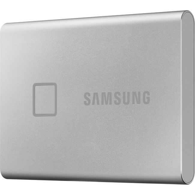 Samsung T7 Touch 500GB USB3.2 Sliver External Solid State Drive