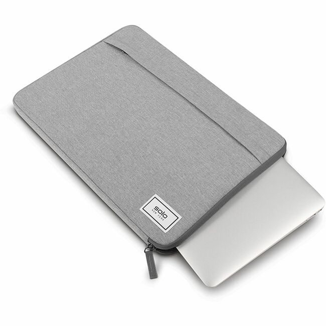 Solo Focus Carrying Case (Sleeve) fits up to 15.6" Notebook, Gray