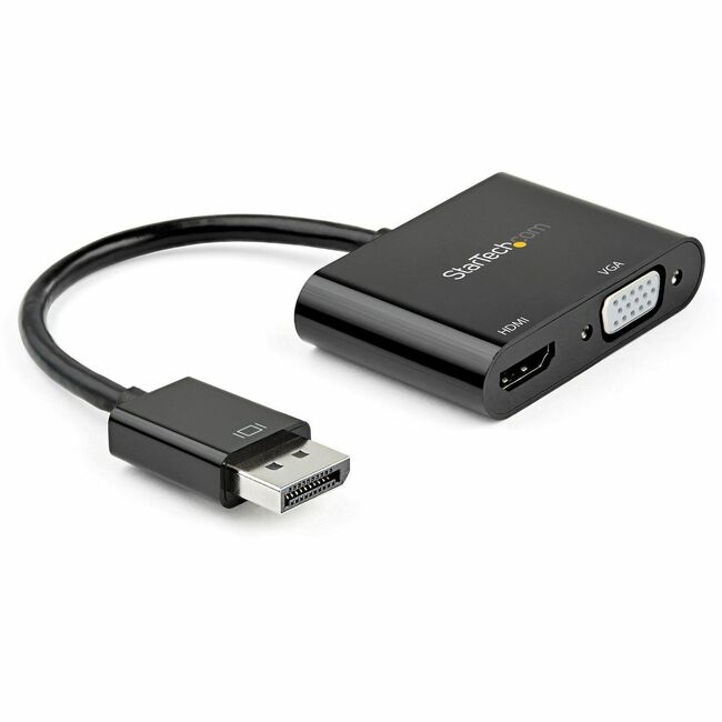 StarTech DisplayPort To HDMI VGA Adapter - 4K 60Hz