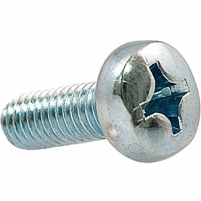 Rack Solutions M6 x 10mm Pan Head Phillip Drive Screw 25-Pack