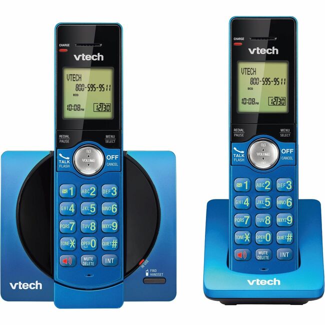 VTech 2 Handset Cordless Phone with Caller ID/Call Waiting