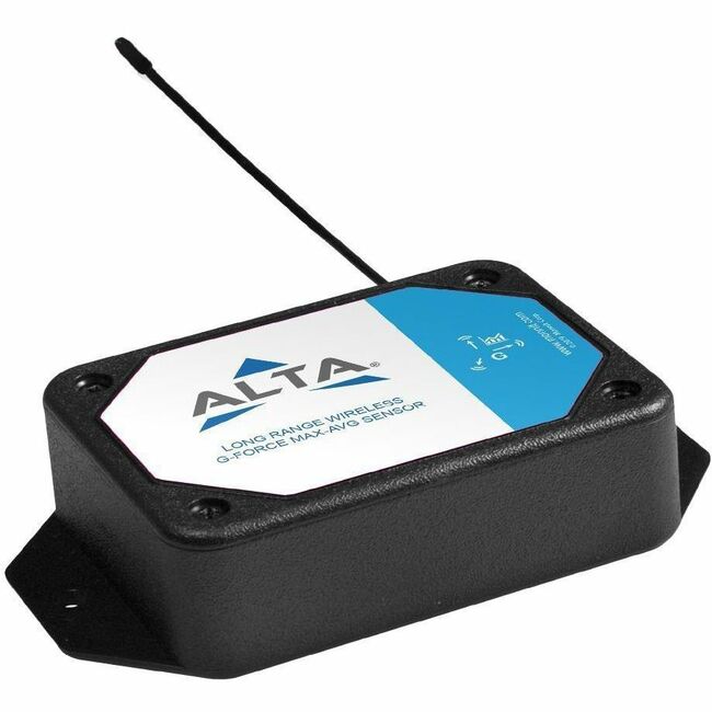 ALTA WIRELESS ACCELEROMETER - G-FORCE MAX-AVG - AA BATTERY POWERED (900MHZ)