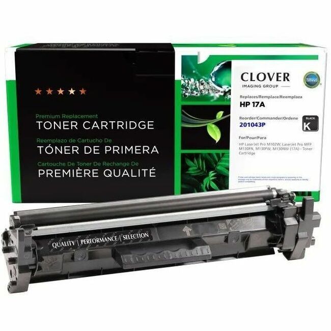 CIG Remanufactured Laser Cartridge (HP 17A) Black