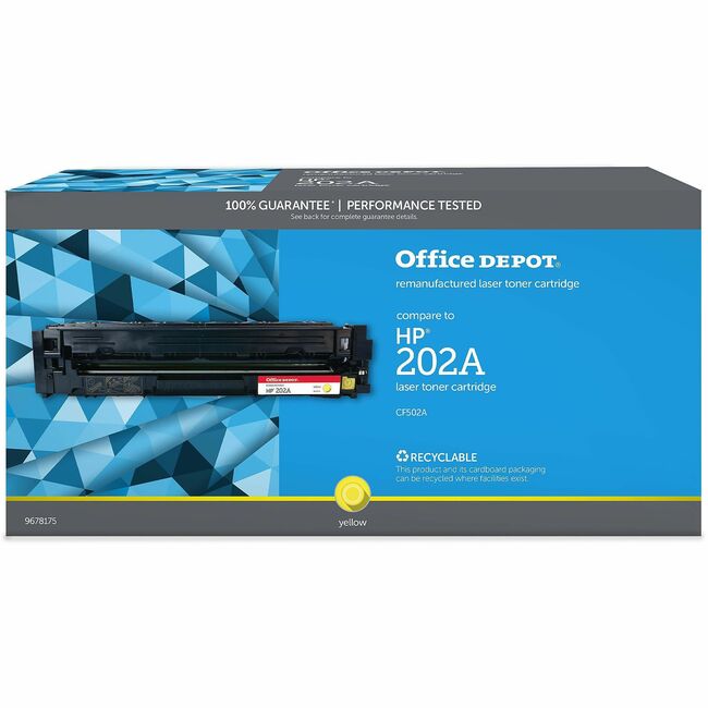 Clover Remanufactured Yellow Toner Cartridge Replacement For HP M254Y