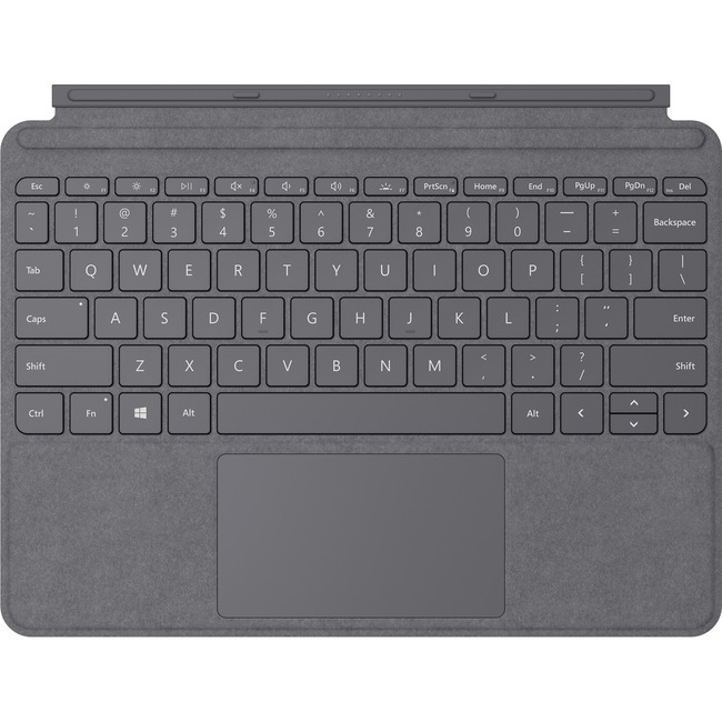 Microsoft Type Cover Keyboard/Cover Case Microsoft Surface Go, Surface Go 2 Tablet - Charcoal