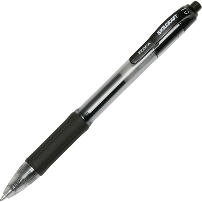 SKILCRAFT Zebra Retractable Gel Pen - TAA Compliant