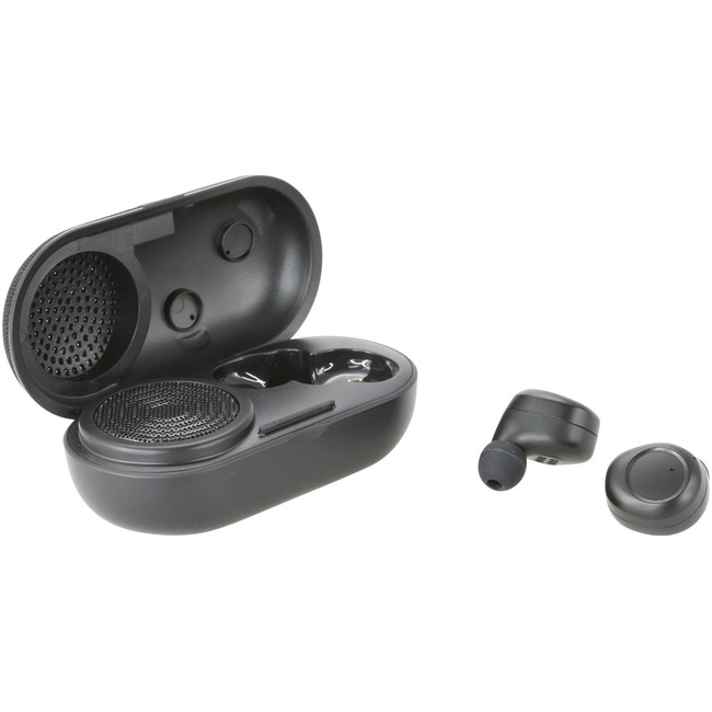 iLive Truly Wire-Free Earbuds with Charging Case and Speaker (IAEBTS410B)