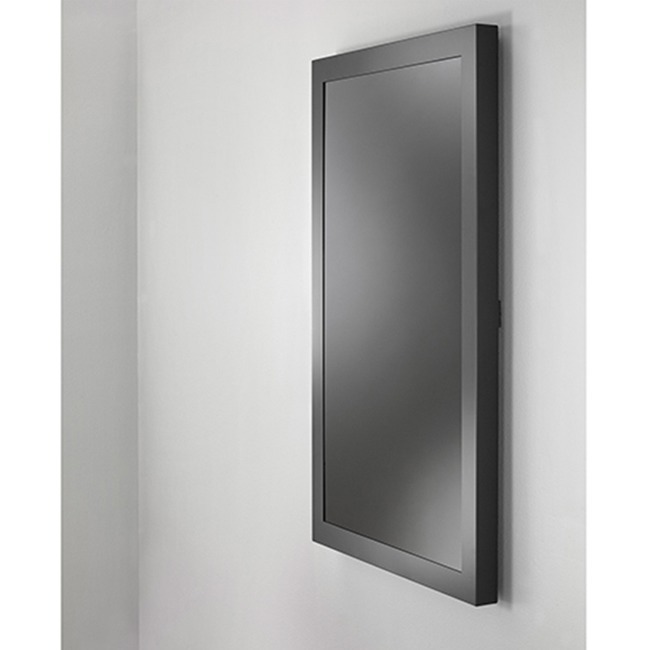Chief Impact On-Wall Kiosk with Protective Glass - Portrait 42 Inch Black