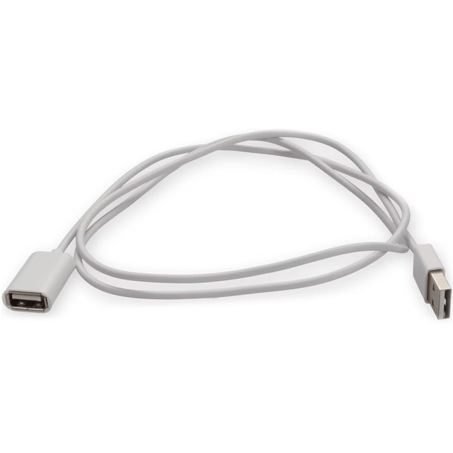 ADDON 3M USB 2.0 (A) MALE TO USB 2.0 (B) MALE WHITE CABL